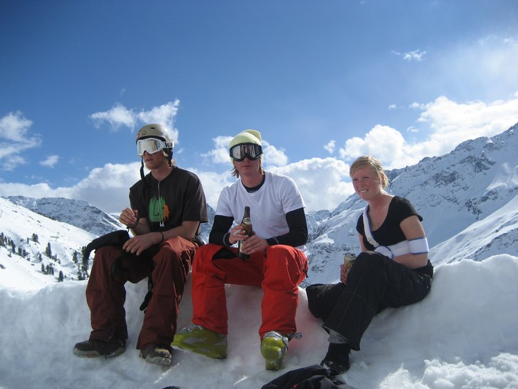 Åkare: fabian, jag, lisa.