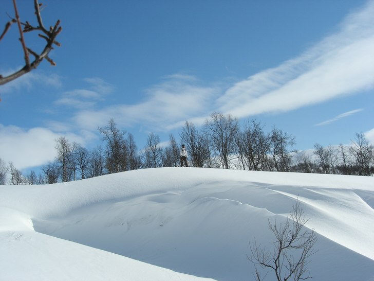 Fin dag i hemavan!. Foto: Axel. Åkare: Simon Blom.