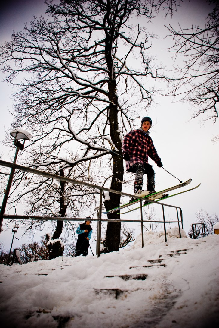 Handrail i Hammarby Sjöstad. Åkare: Truls Kahlbom.