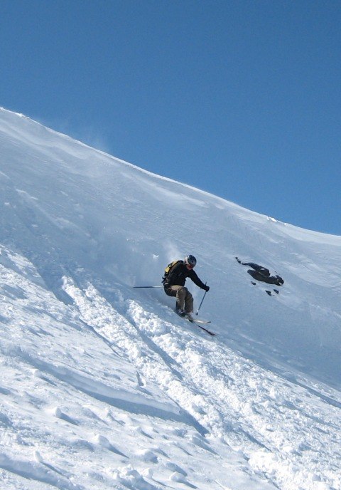Första gången är alltid nåt för en gammal get. Foto: David Jonsson. Åkare: Fredrik Kling.