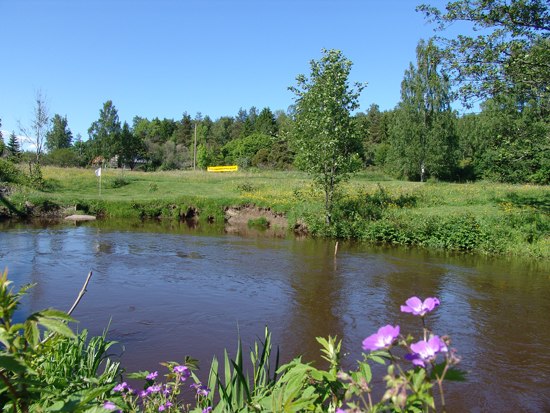 Ett av hålen (nr5) på min bana som jag snart kan. Foto: joakim wiberg.