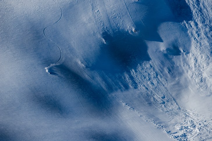 Tom-Oliver Hedvall lägger svängar ned för Vomti. Foto: Gustaf Adolfsson.