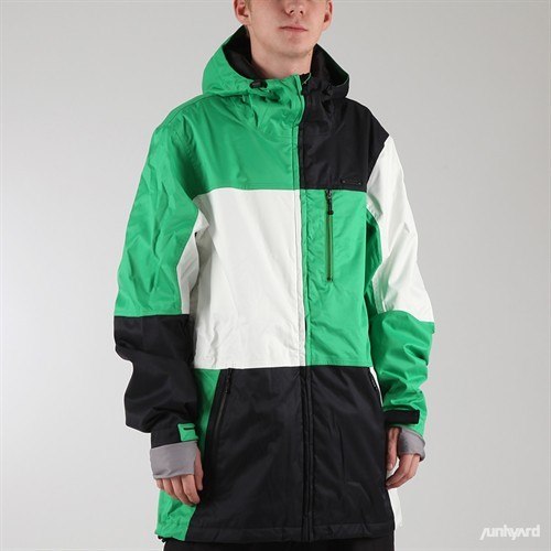 Den här jackan kommer jag att glida runt med  i V.