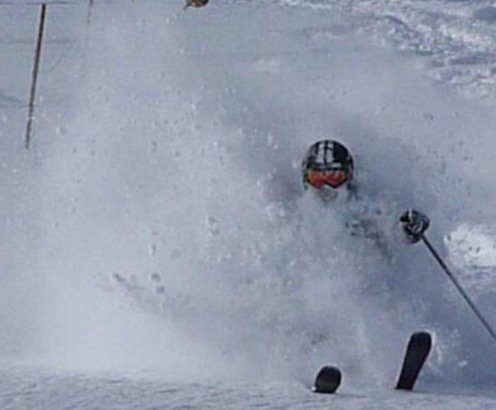 djup puder på hintertux. Foto: pappa. Åkare: jag.