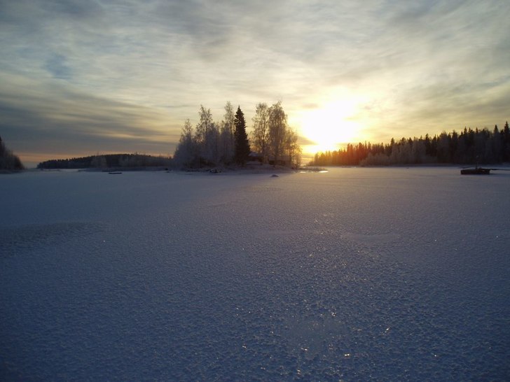 Ute på en långfördsskridsko tur men Frilufts :). Foto: Arvid Nyström.