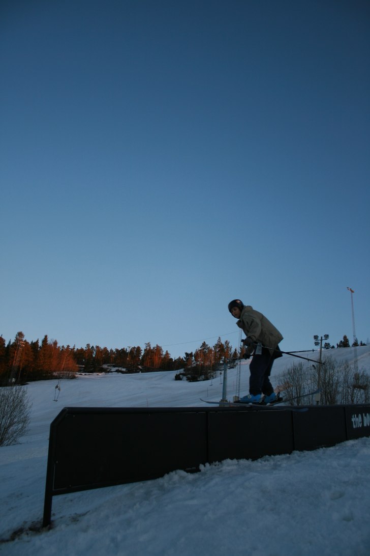 en fin vår kväll. Foto: niklas. Åkare: jag.