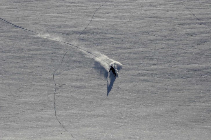 Var på en 10 dagars tur i Sarek med klassen Ski o. Foto: Christer T Harnesk. Åkare: Andreas Nome.