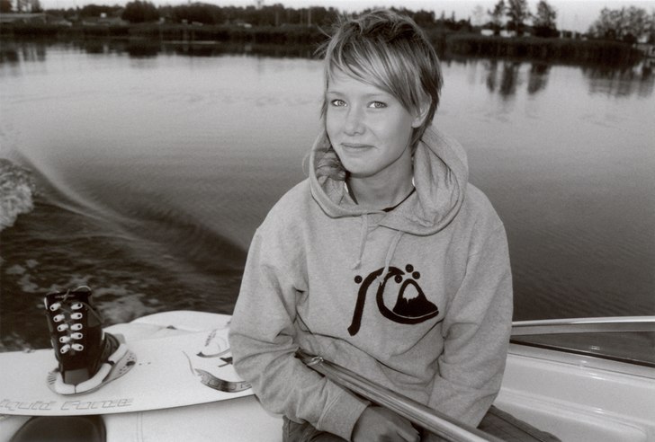 Wakeboardåkning lagnöviken augusti 06. Foto: Joakim Johansson.