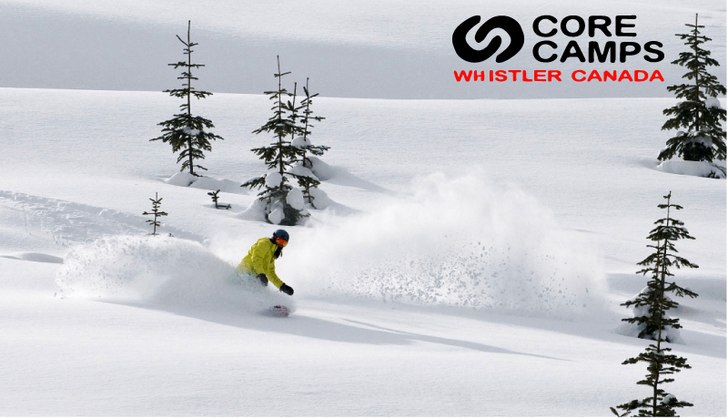 Core Snowboard Camp in Whistler, Canada.