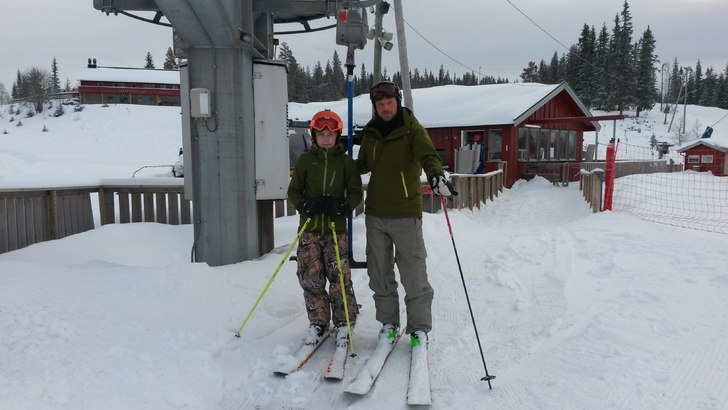 Pudderalarm????
5 cm nysnø, nedfarter og skiløyp.