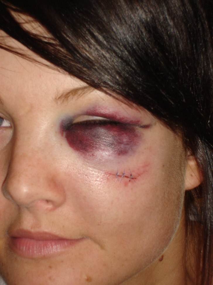 Så kan det gå.... Foto: Johan Abrahamsson. Åkare: Linda Nicklasson.