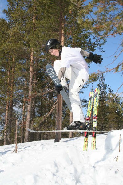 Albin goes mute. Foto: Fredrik Johansson. Åkare: Albin Muhr.