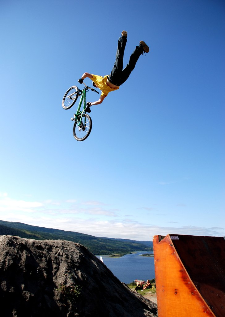 Mountain Mayhem 2007. Foto: Johan Lygrell. Åkare: Okänd.
