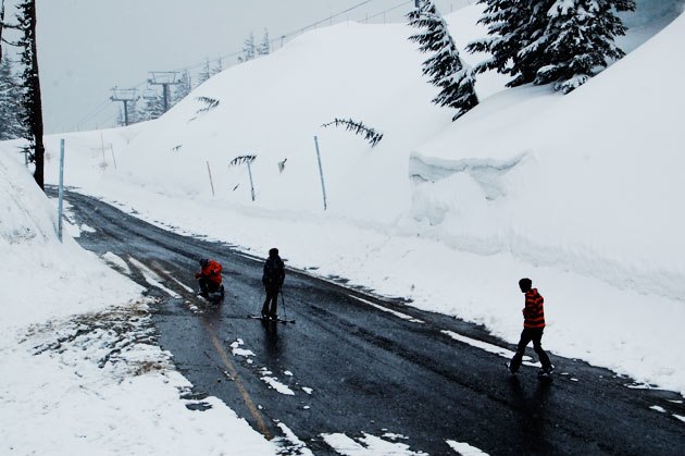 Åkare: Filming in Oregon.