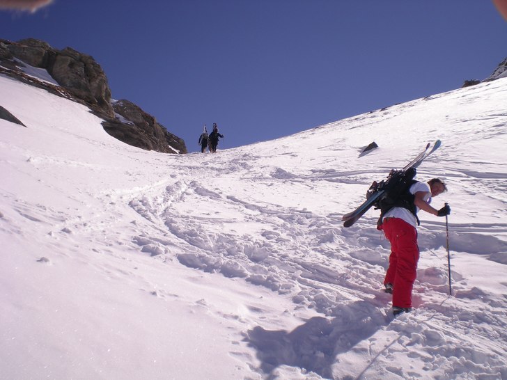 Lång och jobbigt men så värt de.. 3500m. Foto: Jocke Skoglund. Åkare: Johan Larsson.