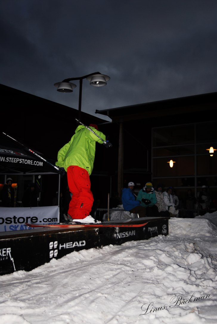 RAIL JAM 08
Avslutningsvis, riktigt skön stämni. Foto: Linus Bäckman.