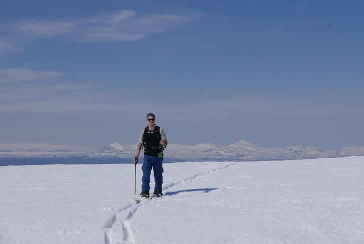 På toppen av Elgåhogna.. Foto: Per Hagdahl.