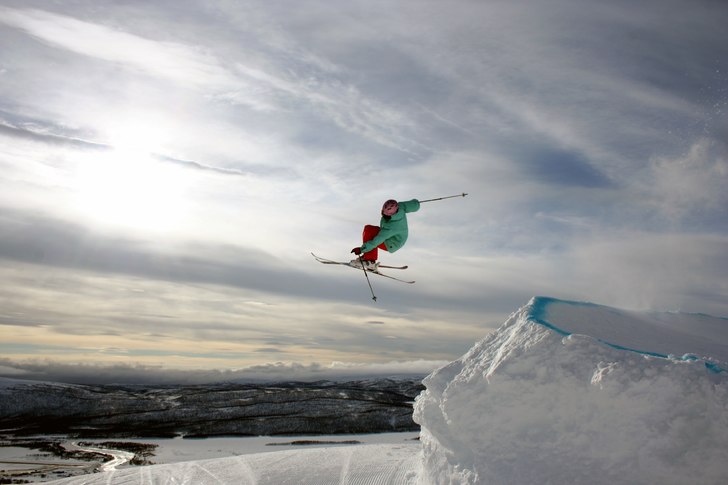 Switch en chill dag i Hemavan med skolan. Foto: Silver. Åkare: Elias Henderson.