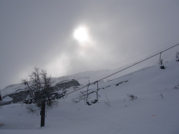 Fint fint, det var väl nästan det ända vi såg .