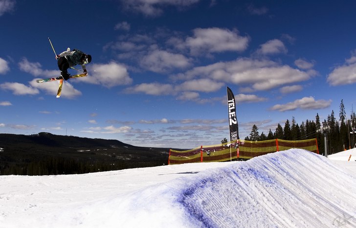 Ytligare en bild ifrån kläppens park under påsk. Foto: Robin Andersson. Åkare: Jesper ......?.