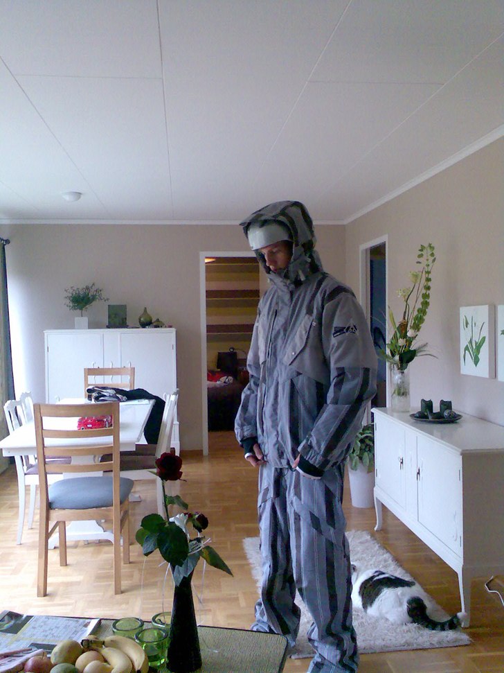 mitt nya ställ från section. Foto: jag själv. Åkare: Martin.