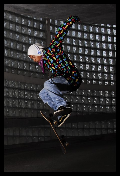 Länge sen jag fotade nå action sport så jag tä. Foto: Simon Pontér. Åkare: Sante.