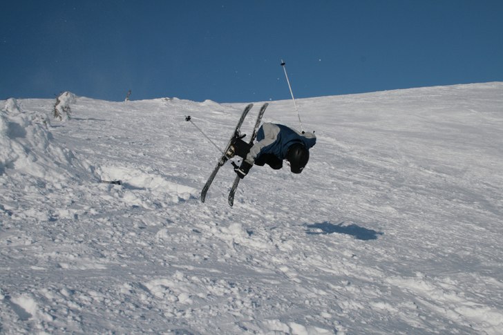 Faceplant. Foto: Peter Hesse. Åkare: Filip Hesse.