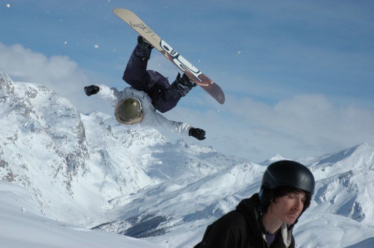 Flipping away. Foto: Fox. Åkare: Kristofer.