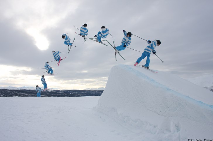 Tror det är Tjäder. Foto: Petter Persson. Åkare: Jesper Tjäder.