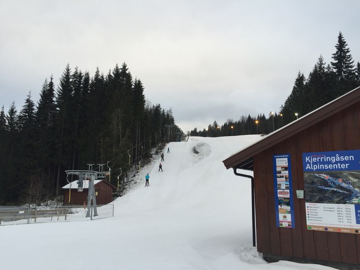 Da er vi I gang igjen
-3 grader nå og det blir st.