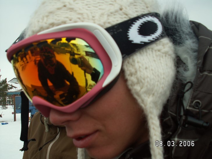 Kolla in spegelbilden i fire linsen. Foto: Linux dahlgren. Åkare: me.