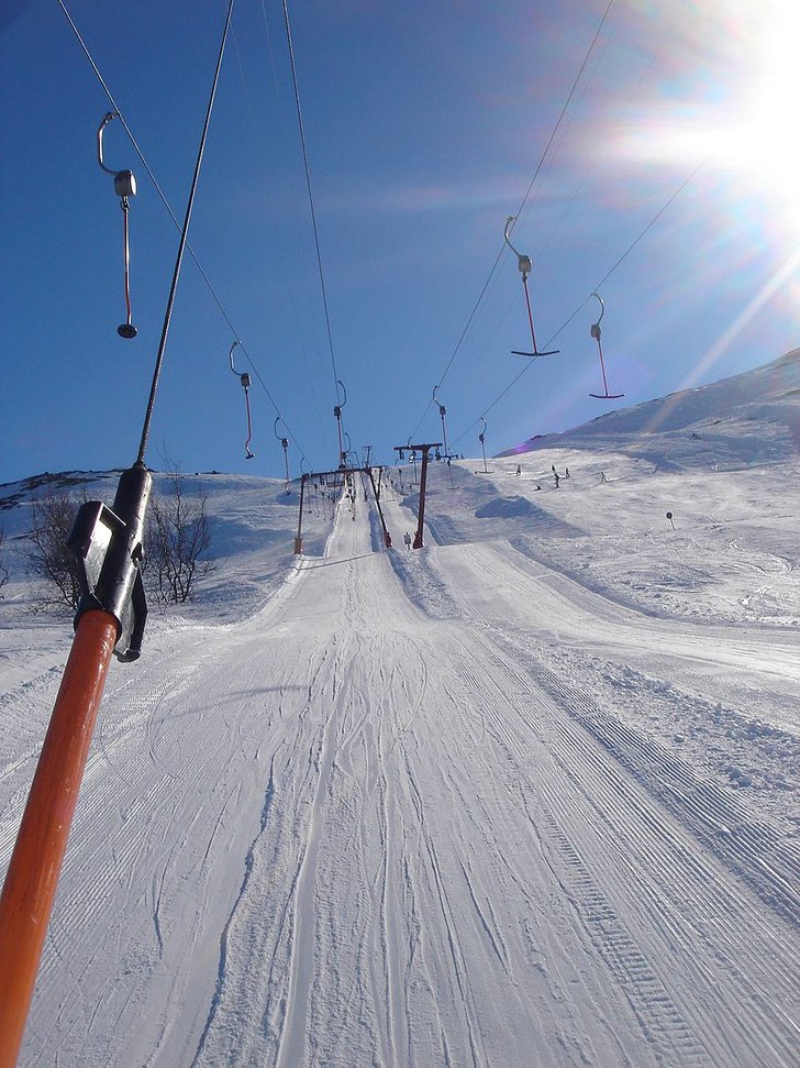 En underbar dag i Hemsedal. Foto: Malin Svantesson.