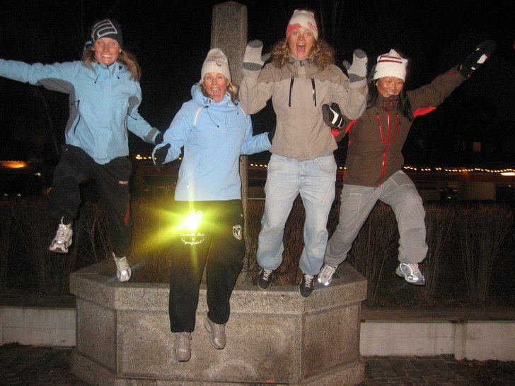 Foto: Anders. Åkare: Micka, Erika, Klara, Jessica.