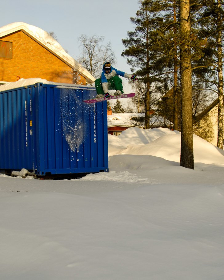 yeaahj drop. Foto: pme. Åkare: jag.