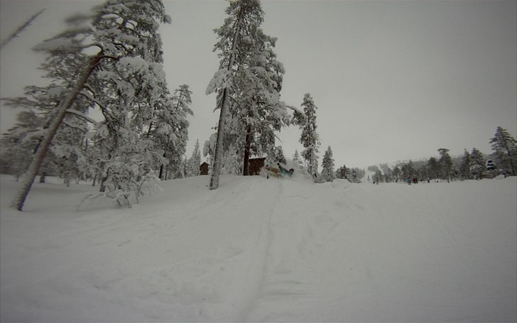 En schysst ass-grind. Foto: Hans Hansson. Åkare: Emil Fält.