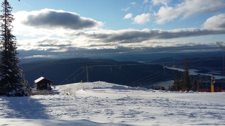 En fin dag på fjellet! 
Det ser ut til å bli en .