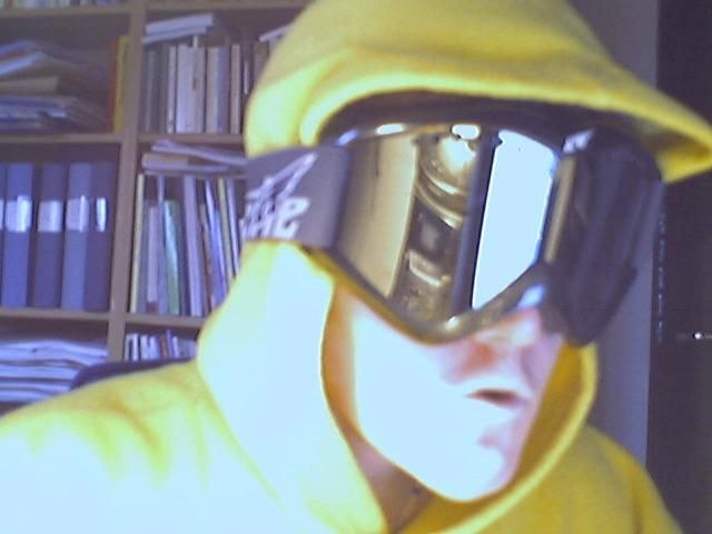 Taggad inför den riktiga vintern som börjar väl. Foto: Datorn (cam). Åkare: JImmy Pettersson.