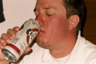 Det är inte för mycket öl som gjort denna härl.