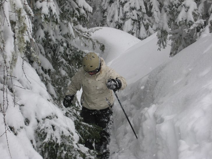 Avlutning på ravinen. Foto: Andreas Albrecht. Åkare: Sara Ritzen.