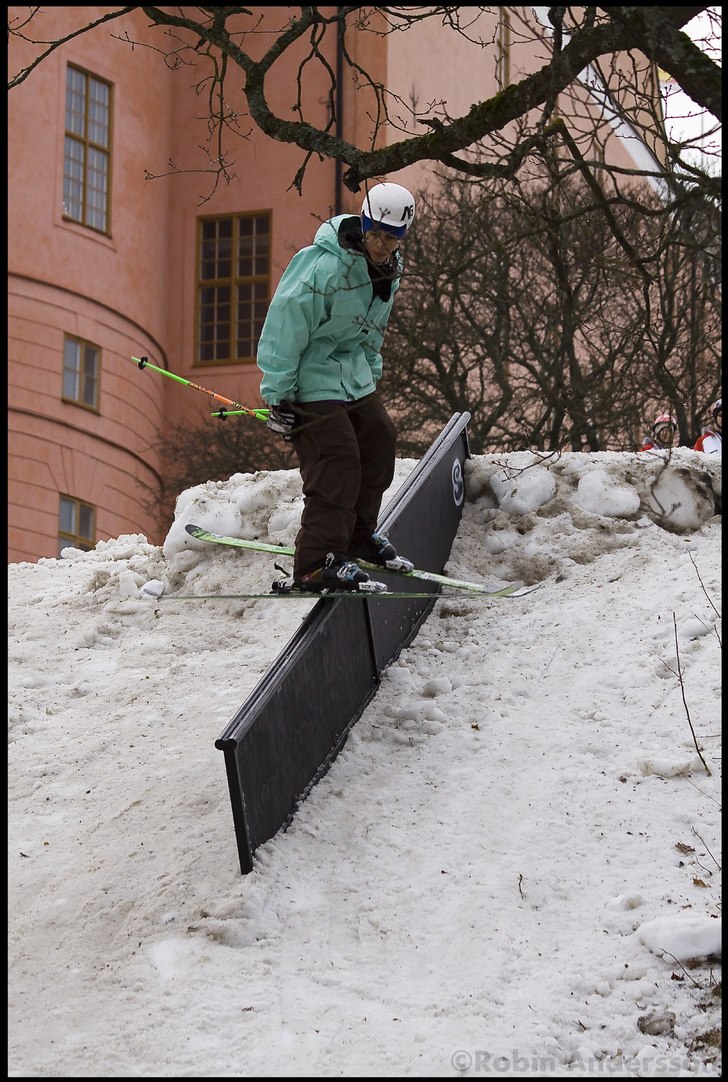 Så sjukt kul med slope. Foto: Robin Andersson. Åkare: Ronnie Hasan.