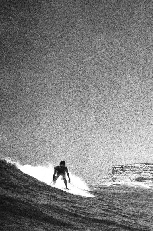 Lekte med en vattentät engångskamera på Rebeira. Foto: Fredrik Ludvigsson. Åkare: Okänd.