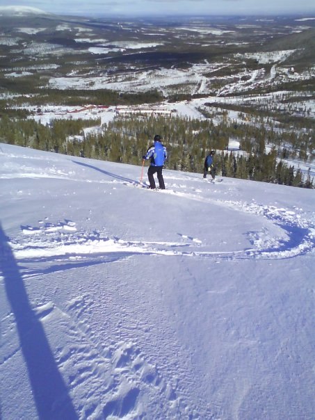 Riktigt häärlig dag :). Åkare: Johan Tuovinen, Niklas Öqvist.