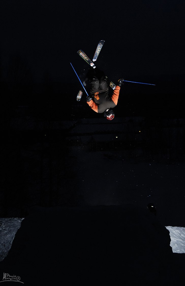 Session @ Valberget. Foto: Jag, Alexander Lindquist. Åkare: Joel Dehnisch.