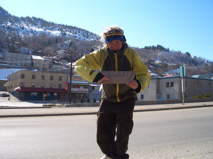 it ain't easy bein' a thug while hitch h. Foto: olav fosshaugen. Åkare:  vegard.