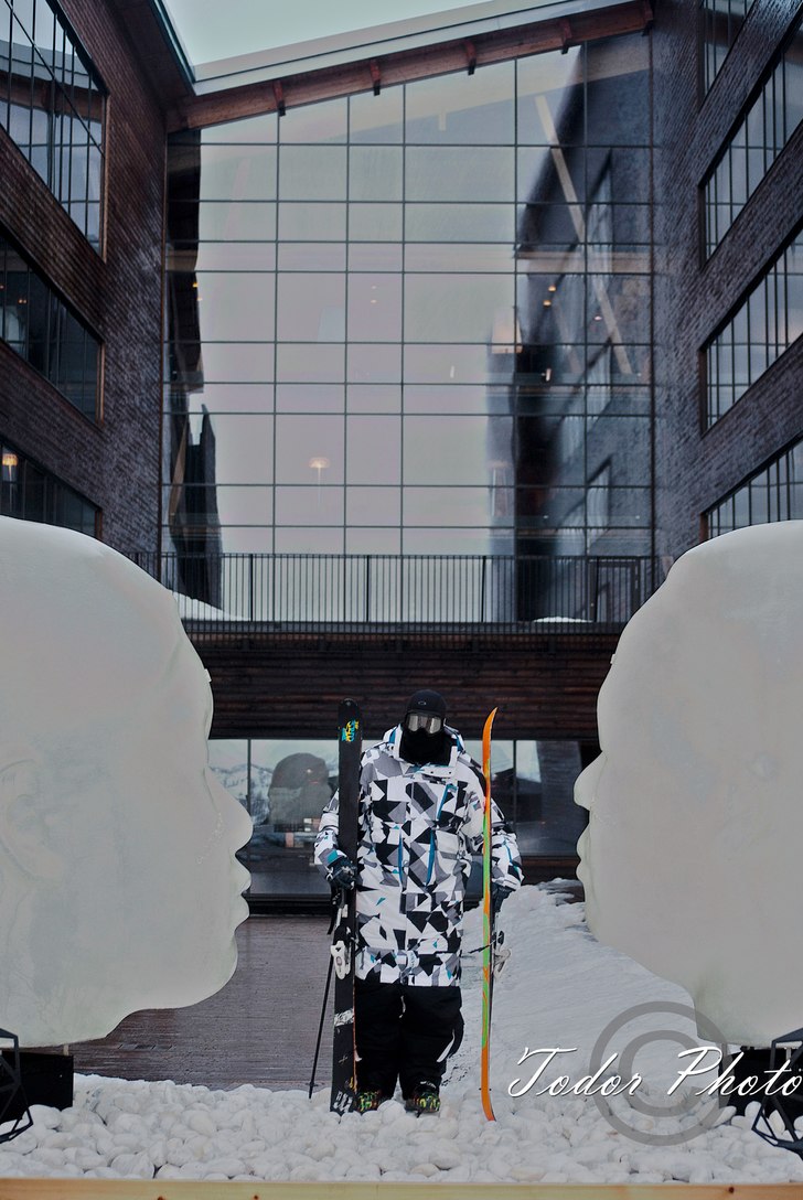 Regnig dag , men funka endå. Foto: Robin Todor. Åkare: Simon bergvall.