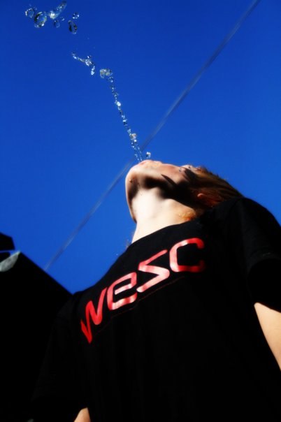 Wesc reklam. Foto: Hampus. Åkare: Jag.