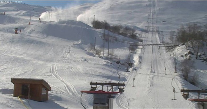 Fredag 10 mars
Nå har vi fått nok snø ti å åp.