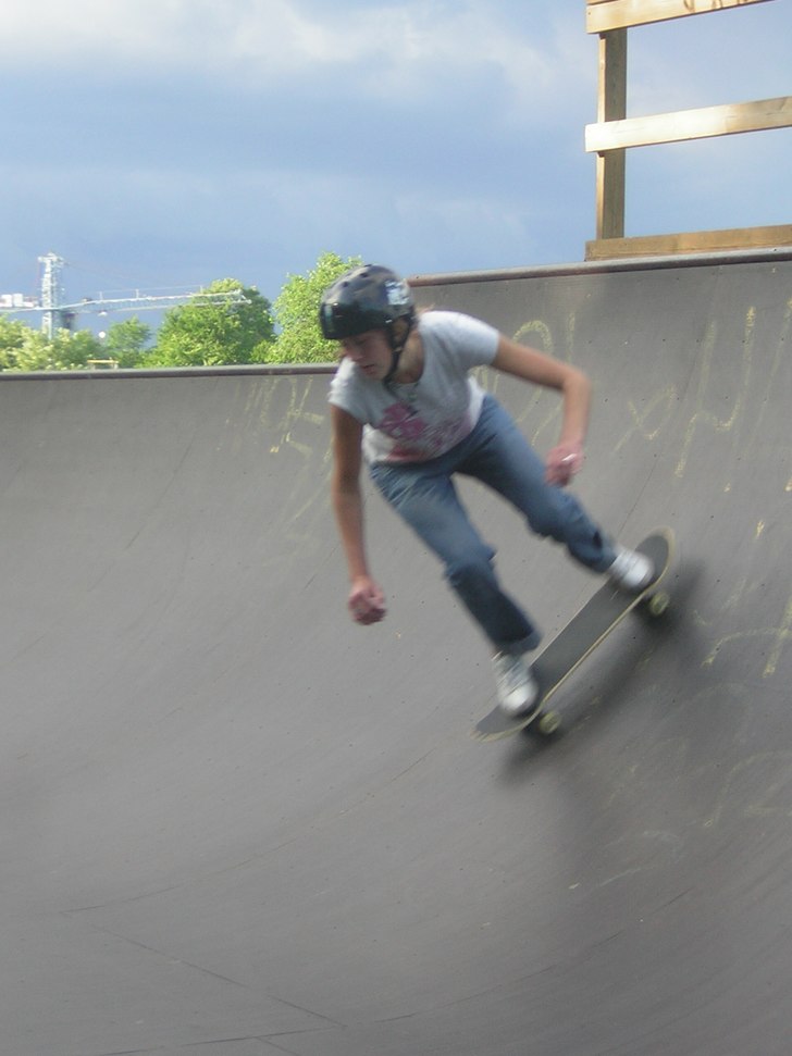 Ohh heej! sommarbräda!. Foto: Åsa. Åkare: AM.