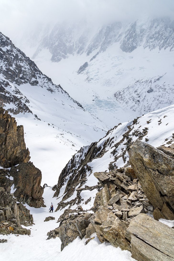 Sista biten upp till Col du Passon.