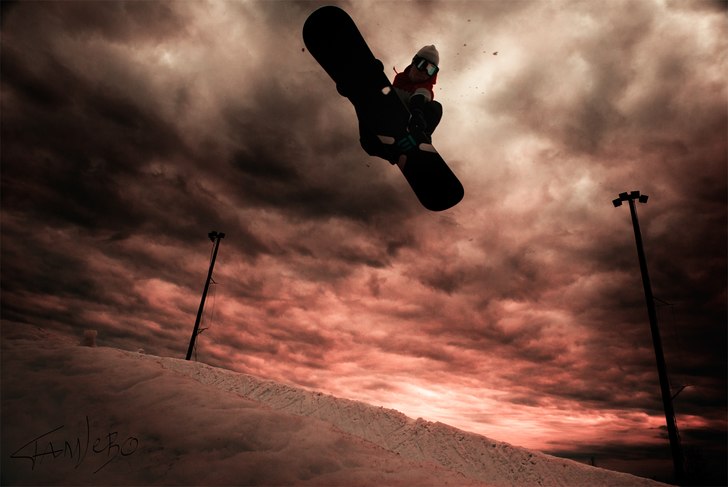 Majåkning i pipen. Foto: Peter Tannebo.